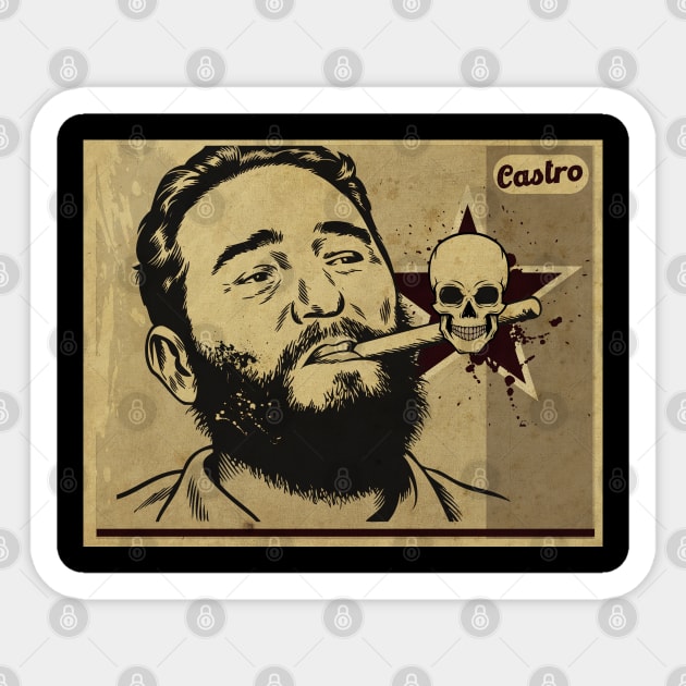 War Chronicles: Castro Sticker by CTShirts